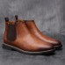 Retro Comfortable Men Chelsea Boots