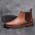 Retro Comfortable Men Chelsea Boots