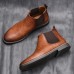 Retro Comfortable Men Chelsea Boots