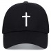 Fashion Simple Black Baseball Solid Cap 