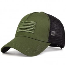 Flag Mesh Baseball Summer Breathable Cap Hat