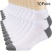 Men's Fashion Cotton Breathable Comfortable Ankle Socks 10 Pairs