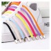 7MM Double Hole Color Plastic Spring Shoelace Button