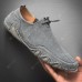 Men's Soft Bottom Leather Breathable Bean Shoes