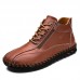 Retro Casual Tooling Boots Tide Men's High-top Shoes