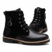 Winter Outdoor Fashion Casual Plus Velvet High-top Men's Boots Shoes