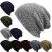 Hat Striped Pullover Men And Women Autumn And Winter Warm Sweater Cap Outdoor Knitted Cap