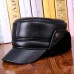 Truth Leather Wool Hat Men's Winter Warm Thicken Pingded Hood Sheep Leather Ear Duck Tongdong Hat